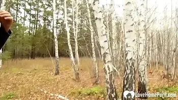 Fucking my stepmom during a nice walk