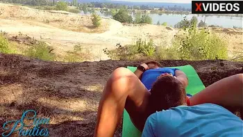 OMG STRANGER STOPPED ME DURING A MORNUNG RUN TO CUM IN PANTIES