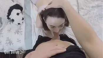 Preview: Step Dad catches Step Daughter masturbating and fucks her in the ass while Mum is out