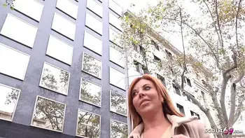 GERMAN SCOUT - GINGER MILF BIANCA SEDUCE TO BAREBACK FUCK AT STREET PICKUP