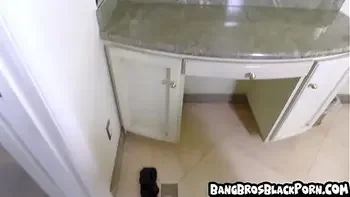 Horny black stepbro fucks his stepsister like there's no tomorrow