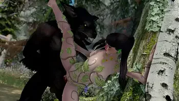 Animated Hentai [UNCENSORED] Werewolf Monster Domination Porn