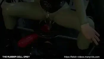 The rubber doll orgy
