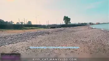 Public Agent fuck Russian Teen in Doggy Under the Bridge with Cum Swallow