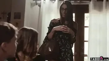 Big boobs MILF widow Natasha Nice fucks a young guy