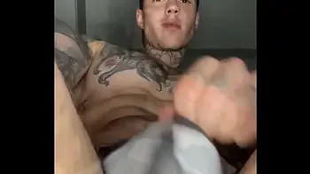 Playing With My Huge Bulge In A Jockstrap While Talking Dirty Before Shooting A Huge Load