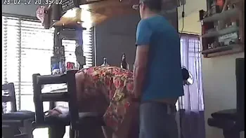 Spycam Caught my 40 year old husband cheating with the neighbours 19 year old