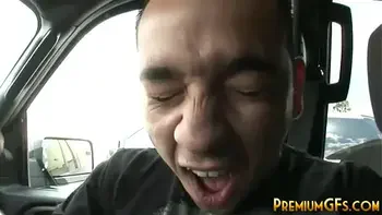 Bukkake whore Aletta Ocean fucked in cowgirl style and then cummed on her face