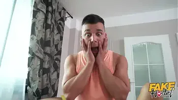 Fake Hostel - Asian girlfriend May Thai shares her boyfriend with lesbian buddy Vanessa Decker for sexy MFF threesome after first time pussy licking and lez experimenting