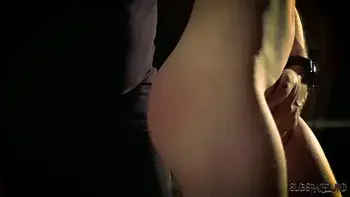 Tied up in hardcore bdsm