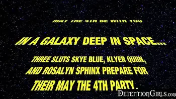 Star Whores Are You Staring At My Boobs? May The 4-Some Be With You