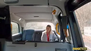 Fake Taxi Beautiful woman in red lingerie getting fucked before going to swingers club