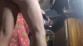 Fucking my ex girlfriend while her bf is in the shower