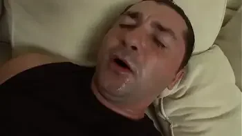 Horny blonde cougar with perfect big tits and cock craving enjoys and moans as I fuck her hot pussy