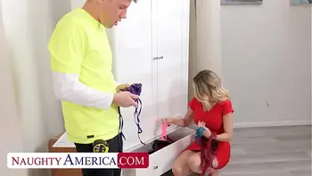 Gigi Dior seduces a dude with a big cock