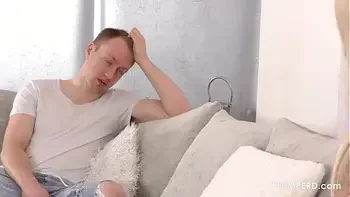 Tattooed Latex BBW FemDom Casting Shy Guy for Plumperd