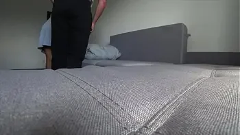 Real Treason. Wife Fucks On A Home Couch With An Unfamiliar Man. Husband At Work