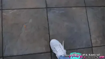 Uptight Teen Lets Step-Brother Use Her & Likes It