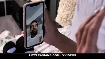 Tiny Asian Teens (Lulu Chu) (Jada Kai) Threesome With Professor Muscle