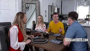 Pervy Stepdad Fucks Stepson's Robot GF (Breaks His Heart) | SexSlaveBots