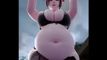 Mei Lingerie Belly Inflation