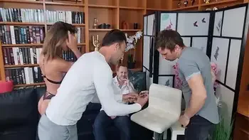 Vittoria Divine 3 on 1, Rough Anal, DP, ATM, Ass to pussy, sloppy deepthroat