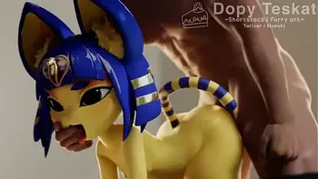 Ankha dando para o negão