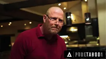 PURE TABOO Rude Stepsister Anna Claire Clouds Dares Wimpy Virgin Stepbrother To Creampie Her