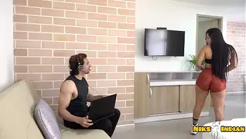 साली ने जीजा की गांड चाटने के बाद अपनी गांड और चूत चुदवायी