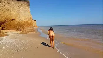 Sex n Ass Cream Pie on the beach