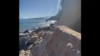 Chris Diamond fucking on beaches with her brazilian friend