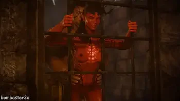 Karlach fucks with Halsin