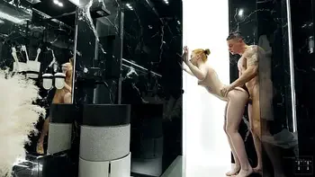 My stepbrother didn't have time to stick it out and he cum inside me