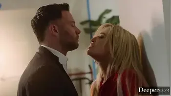 Deeper. Bratty Blake has a fetish she hides from hubby