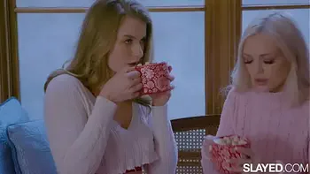 SLAYED Snow Bunnies Mia And Alex Have Insatiable Appetites