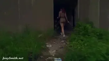 Someone was watching us while we filmed a vlog in an abandoned building.