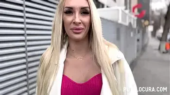 PutaLocura - Torbe pilla a rubia explosiva Anita Blanche y se la folla guarro