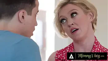MOMMY'S BOY - Pervert Busty MILF Dee Williams Lets Her Stepson Hard Fuck Her To Boost His Confidence