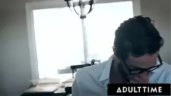 ADULT TIME - Eliza Ibarra Accidentally Gets Creampied By Her Hot Coworker During Sloppy Hookup!