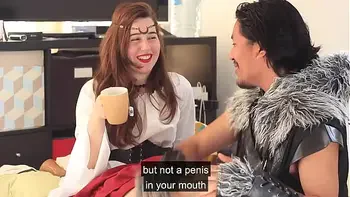 The Viking try to seduces the Peasant, but She's Lesbian