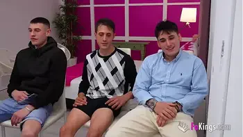 A BIG GIRL faces 3 BIG COCKS: BBW Leia Saez has no limits!!