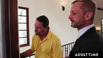 ADULT TIME - Lonely Slut Rebel Rhyder Gets Over Breakup With GANGBANG BUKKAKE From Big Dick DILFS!