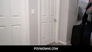 PovMom4K  -  Queen Stepmom Sheena Ryder Takes Pawn