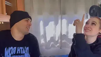 First we smoke, then Beautiful Bosnian teen takes excellent care of my huge Puerto Rican cock, massaging with oil, then give her hard rough sex, and a creampie in her extremely tight Bosnian pussy.