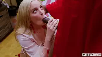 MILFY BBC-Hungry Blonde MILF Charlie Devours Ex BF's Cock