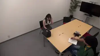 Japanese school girl creampied during fake idol audition１