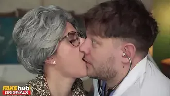 FAKEhub - The Very Horny GILF gets the cobwebs out of her panties before fucking huge cock