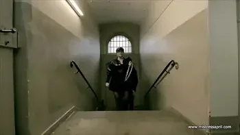 Dominatrix Mistress April - Ms Kittens private patient in cock clinic