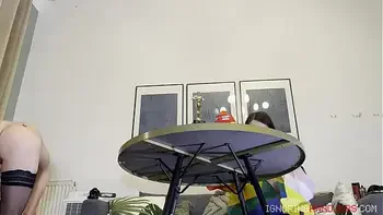 Fishing Game Cum Handjob Challange Contest with Petite Tight Pussy College Girl Liz and Pornstar Bella