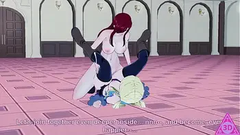 Lucy Elsa Fairy Tail hentai videos  blowjob handjob horny and cumshot gameplay porn uncensored... Thereal3dstories..